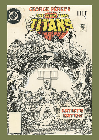 George Pérez’s The New Teen Titans Artist’s Edition