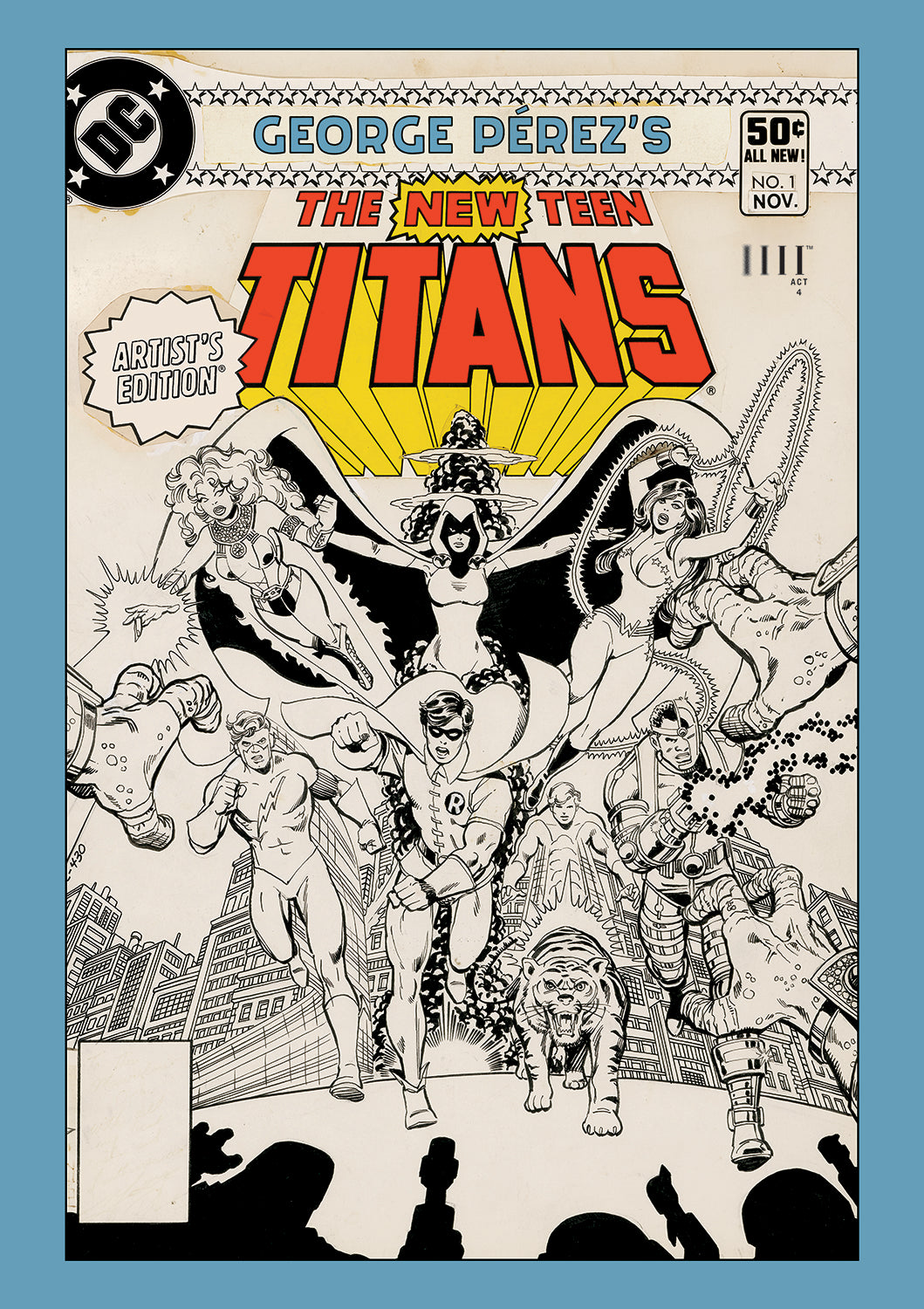 George Pérez’s The New Teen Titans Artist’s Edition