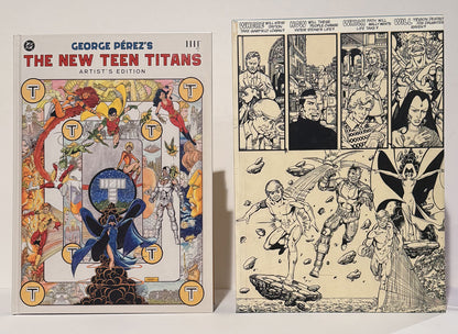George Pérez’s The New Teen Titans Artist’s Edition – Signed and Numbered Version