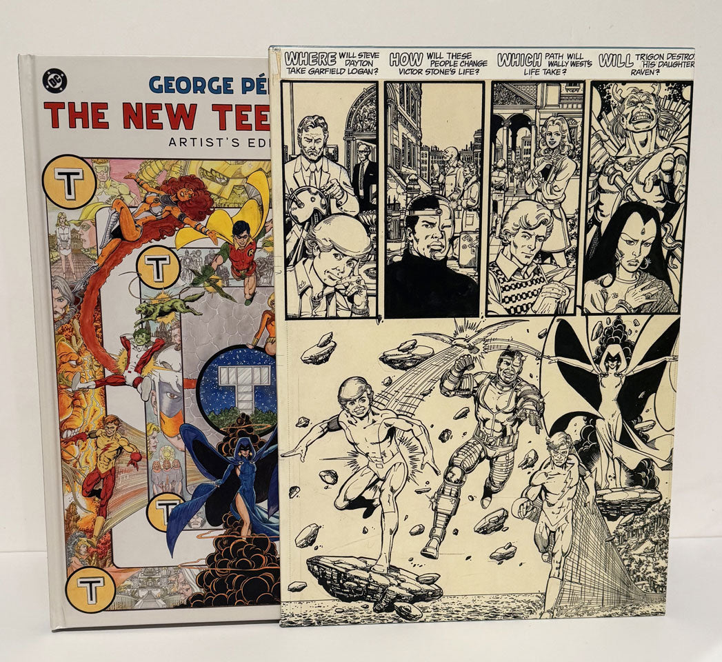 George Pérez’s The New Teen Titans Artist’s Edition – Signed and Numbered Version