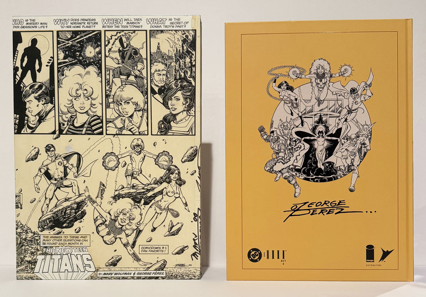 George Pérez’s The New Teen Titans Artist’s Edition – Signed and Numbered Version